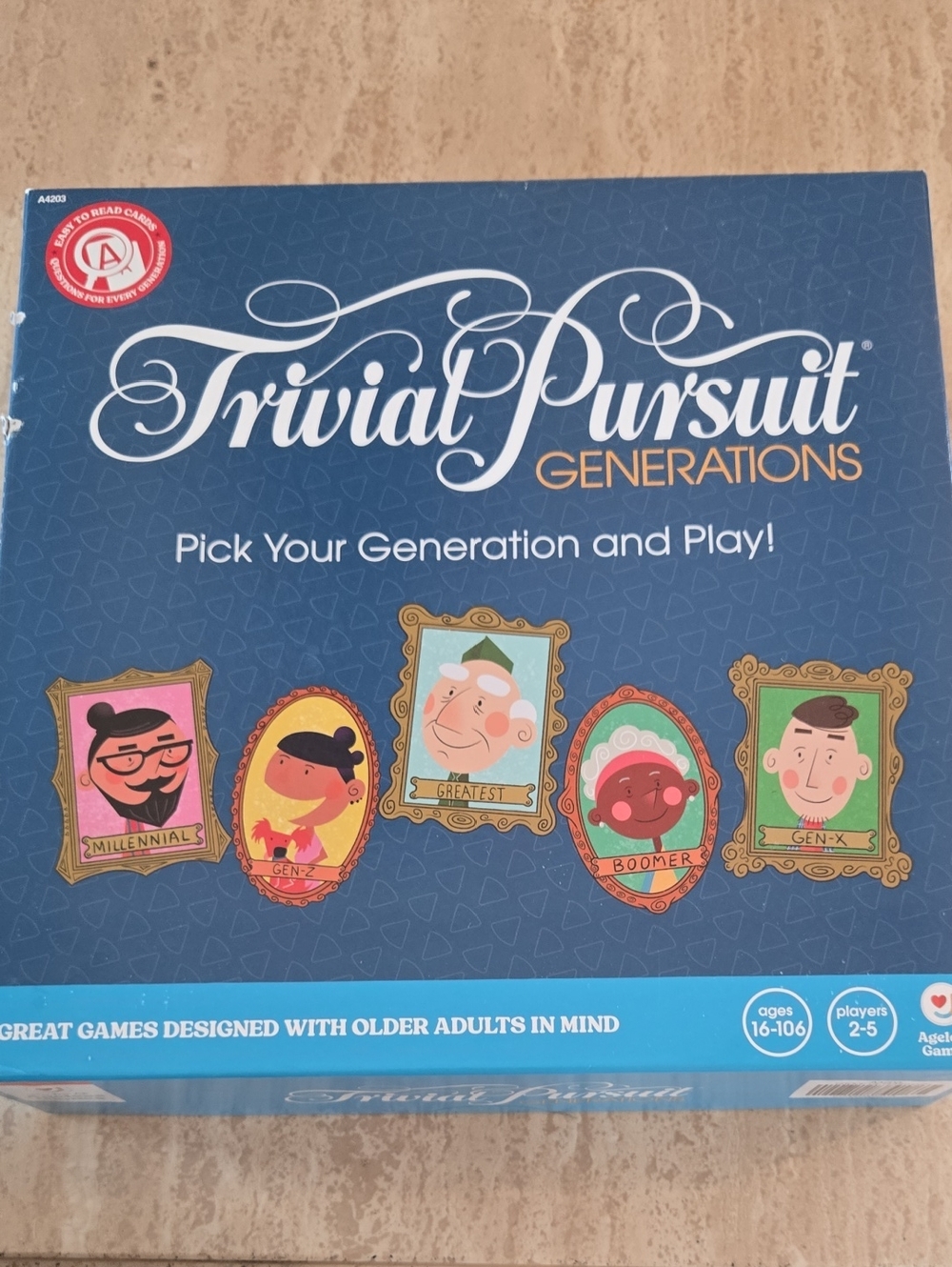 Generations Board Game - Blue